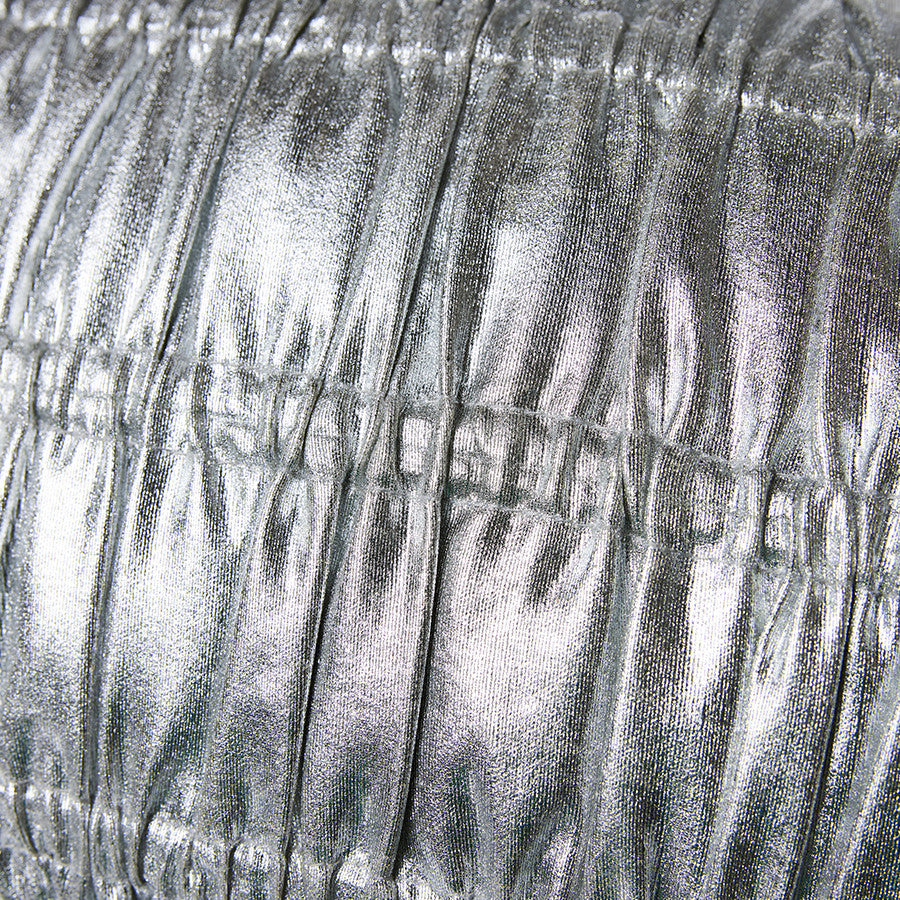 Wrinkled pillow Silver