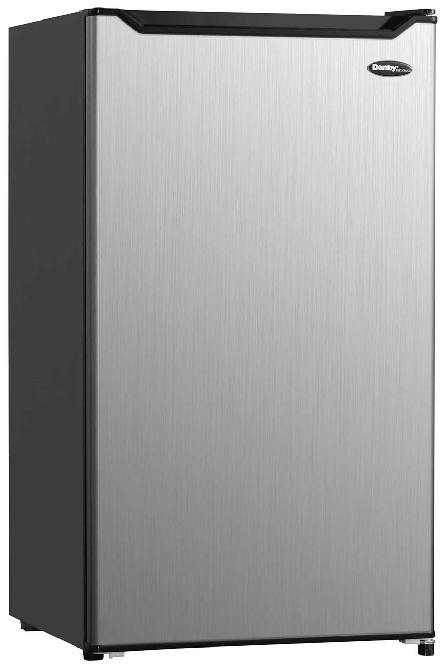 Danby Diplomat 4.4 Cu. Ft. Stainless Steel Compact Refrigerator