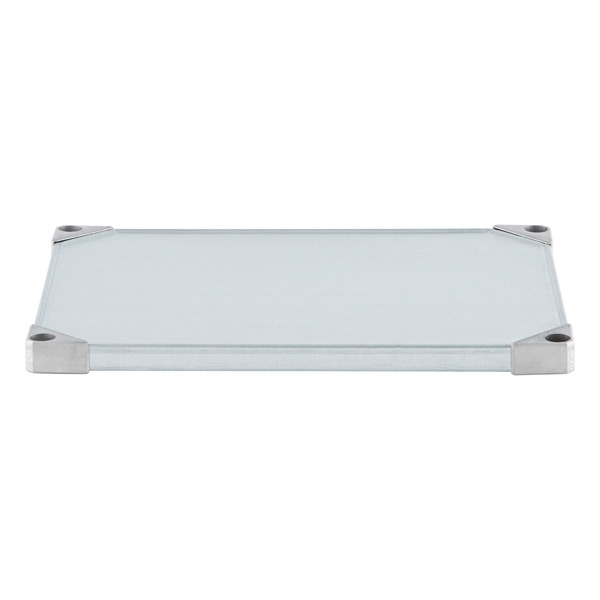 Metro Commercial Industrial Galvanized Solid Shelves