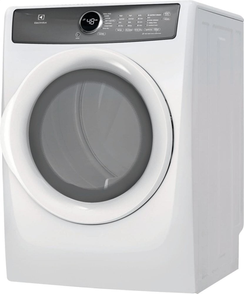 Electrolux EFME427UIW Front Load Perfect Steam™ Electric Dryer With 7 Cycles - 8.0 Cu. Ft.