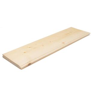 1 in. T x 6 in. W x 8 ft. L Natural Pine TG End Matched with 8--Pieces per Pack 106WP4EMNS-8