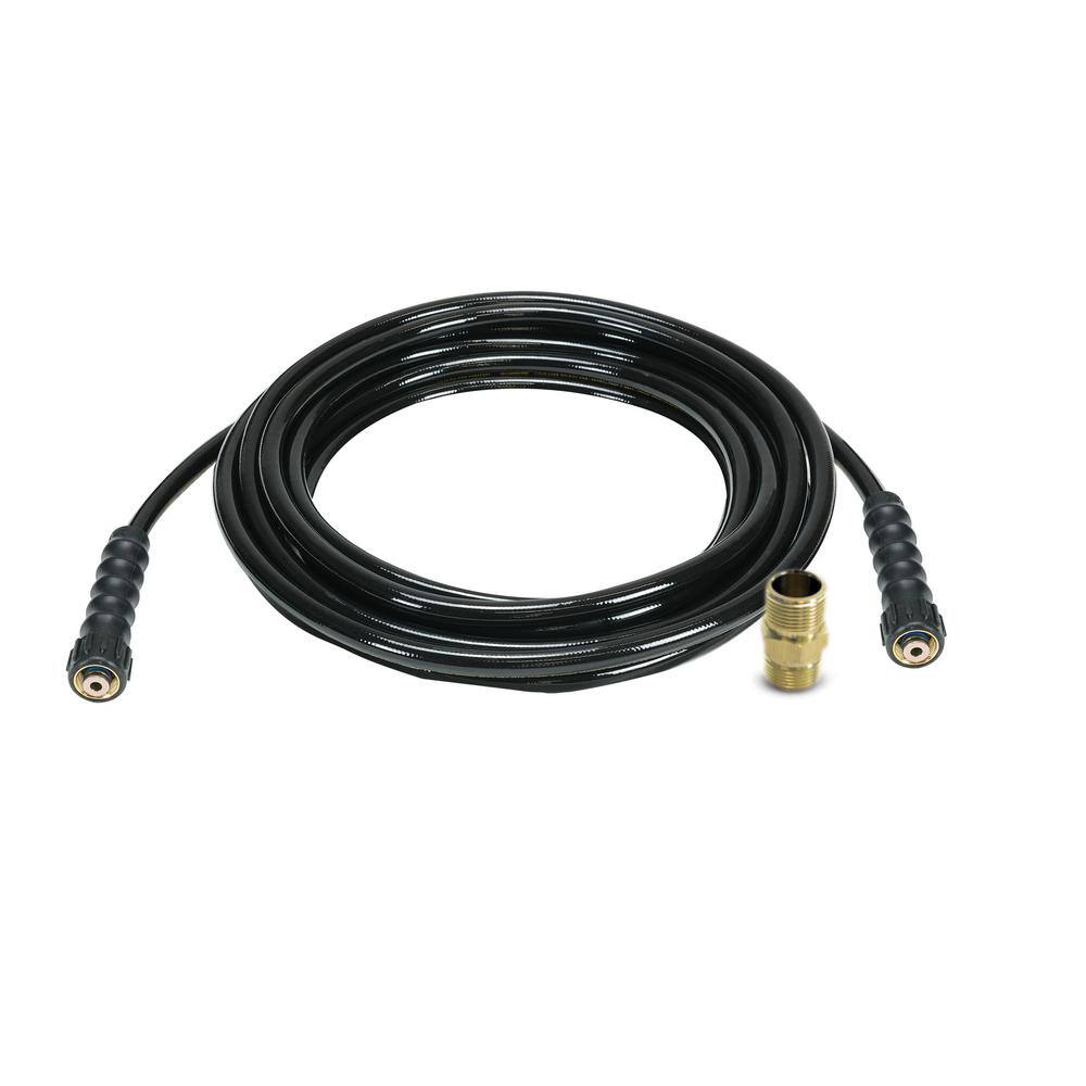 DW 516 in. x 40 ft ReplacementExtension Hose for Cold Water 3700 PSI Pressure Washers Includes M22 Adapter DXPA25PH