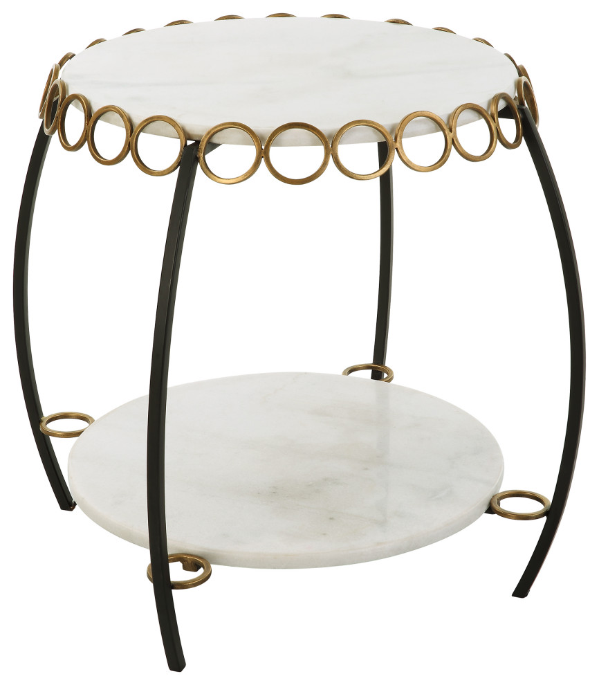 Chainlink Side Table   Side Tables And End Tables   by Uttermost  Houzz