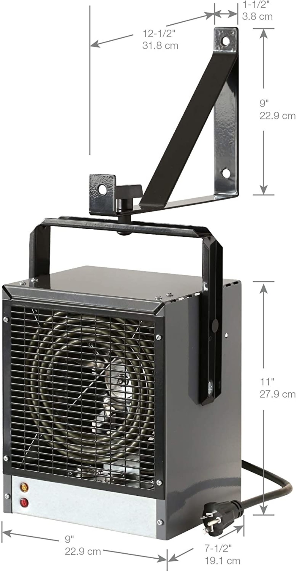 Cadet Electric Heater 240V Garage Workshop Thermostat ;