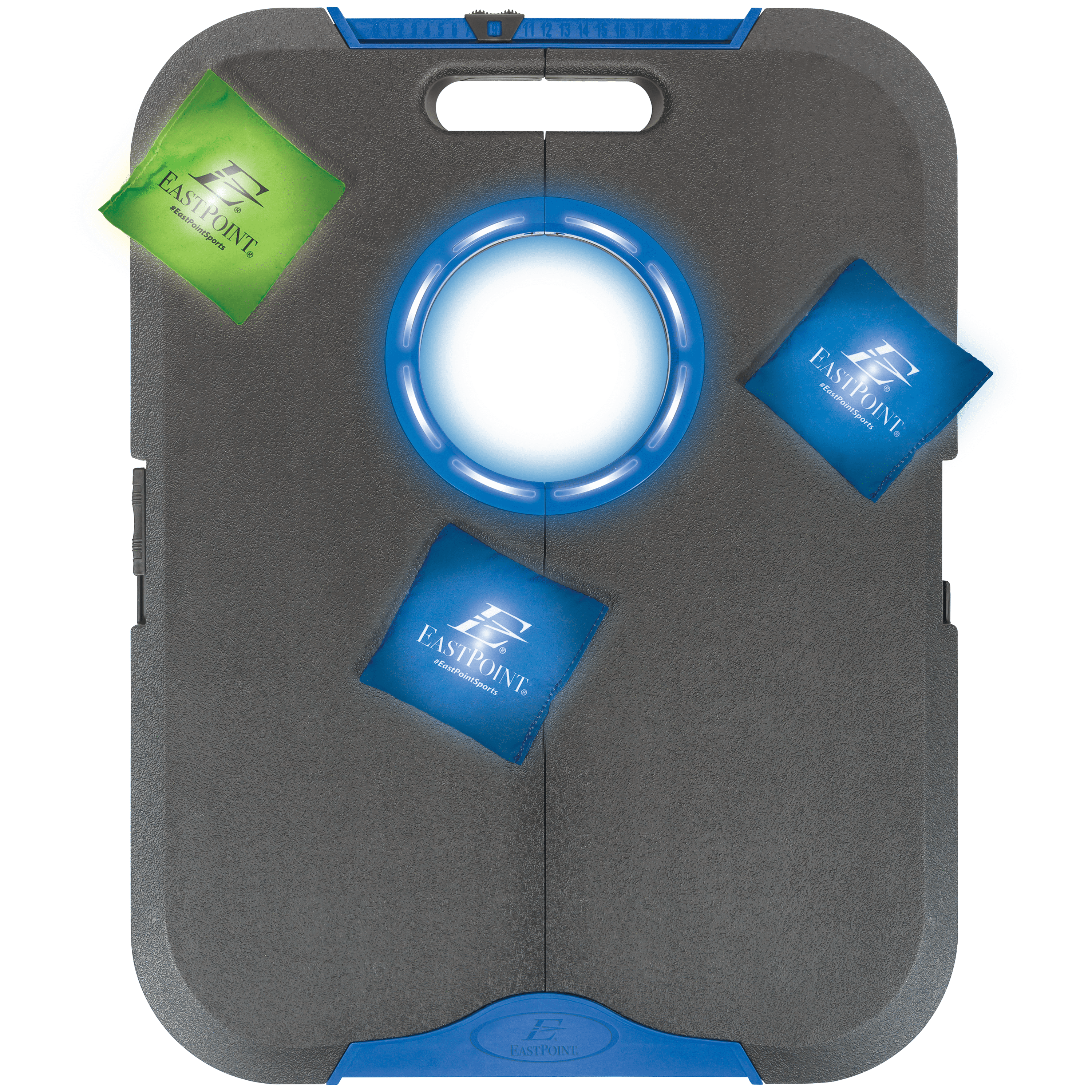 EastPoint Sports Light-Up Bean Bag Toss Plastic Cornhole Set