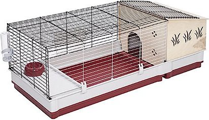 MidWest Wabbitat Deluxe Rabbit Home Wood Hut Expansion