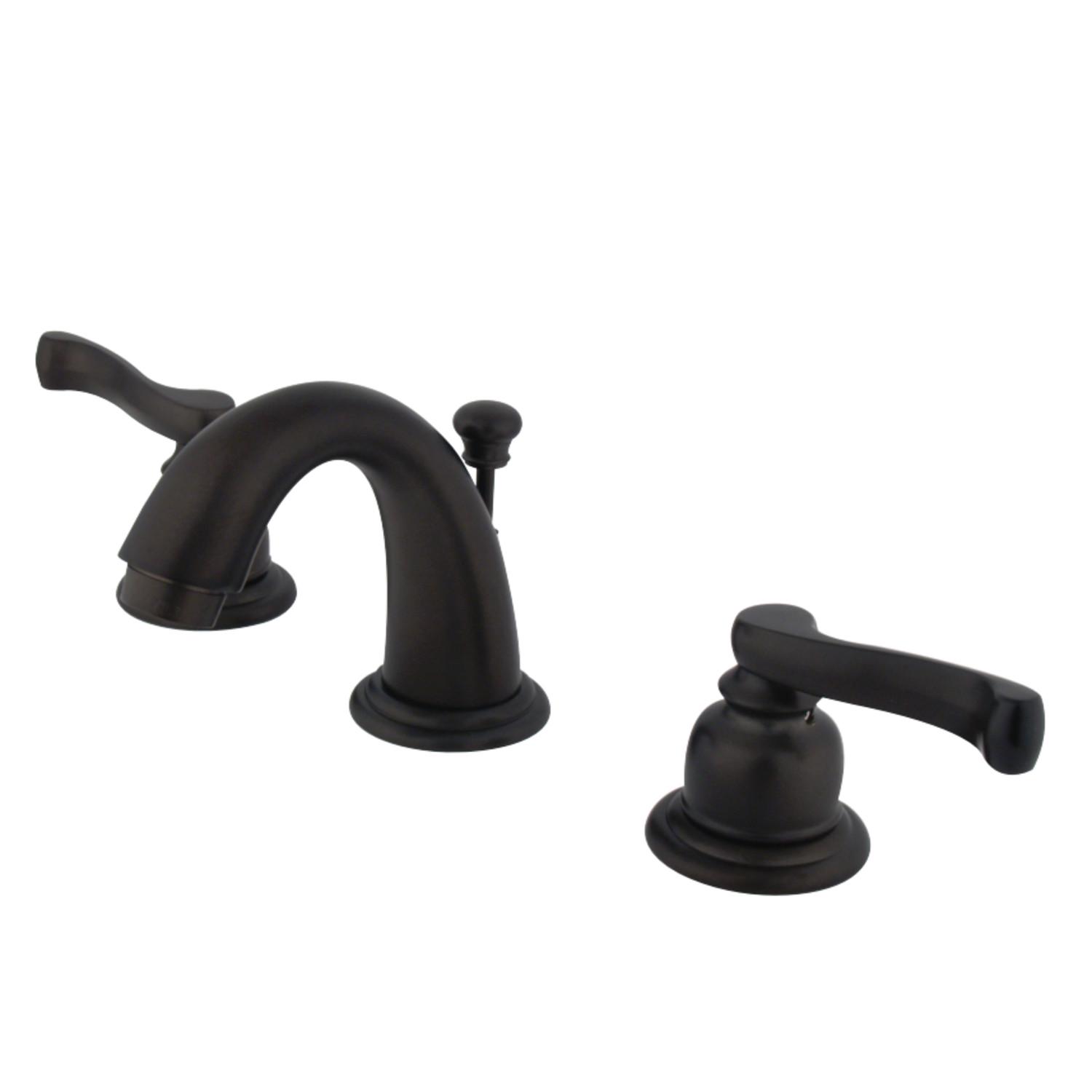 Kingston Brass GKB915FL Royale Widespread Bathroom Faucet， Oil Rubbed Bronze