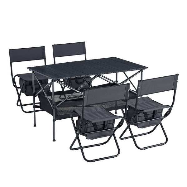 3Piece or 5Piece Folding Table and Chairs Set