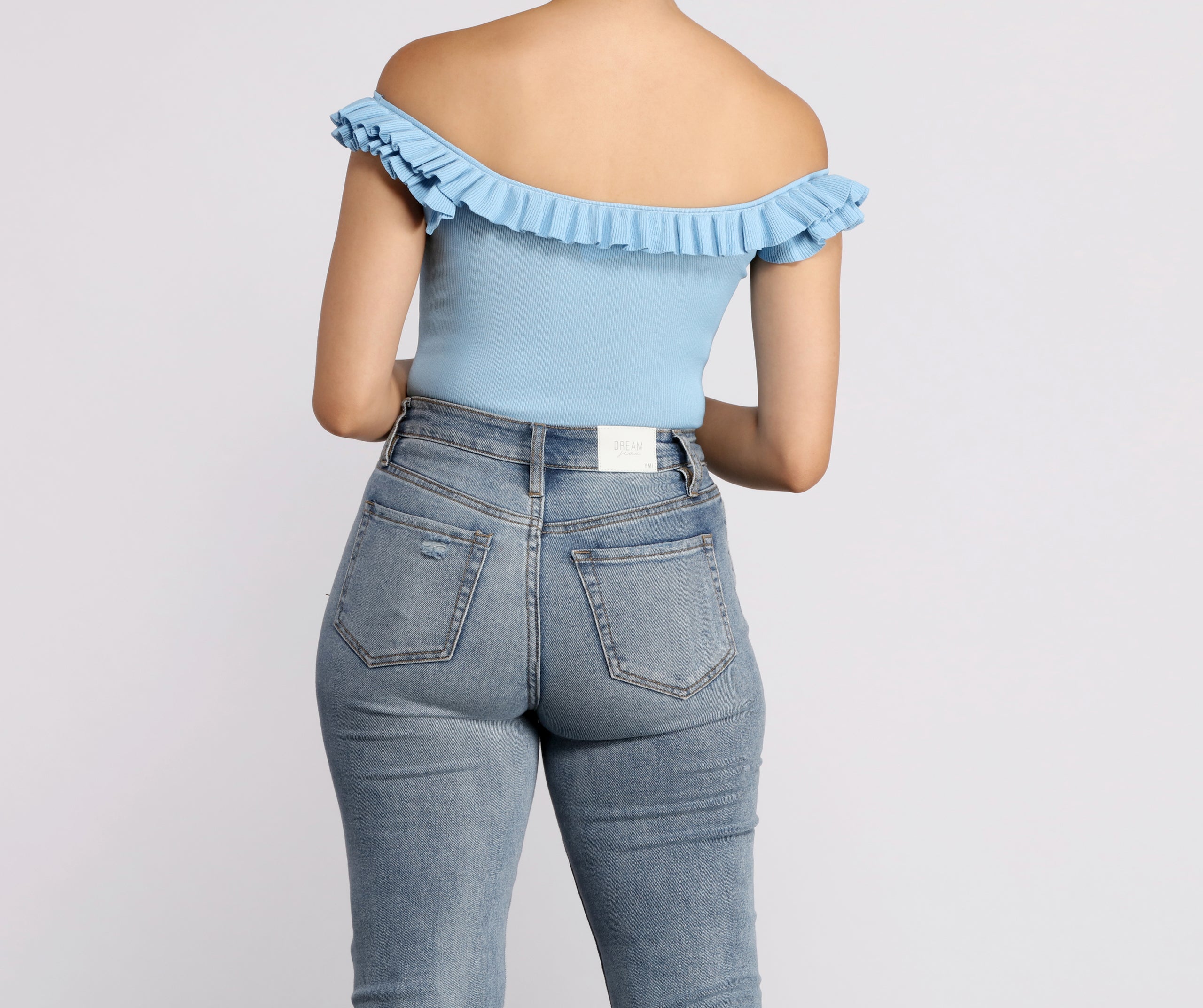 Miss Pretty Ruffle Crop Top