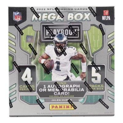 2022 Panini NFL Playbook Trading Card Mega Box