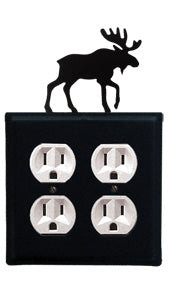 Village Wrought Iron EOO 19 Moose   Double Outlet ...