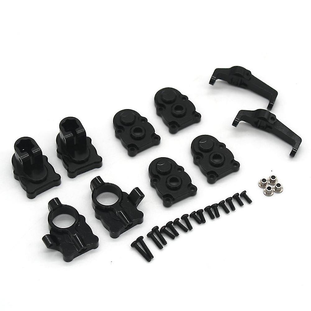 For Fcx24 Metal Front And Rear Portal Housing Cover Set 1/24 Rc Crawler Car Upgrades Parts Accessor