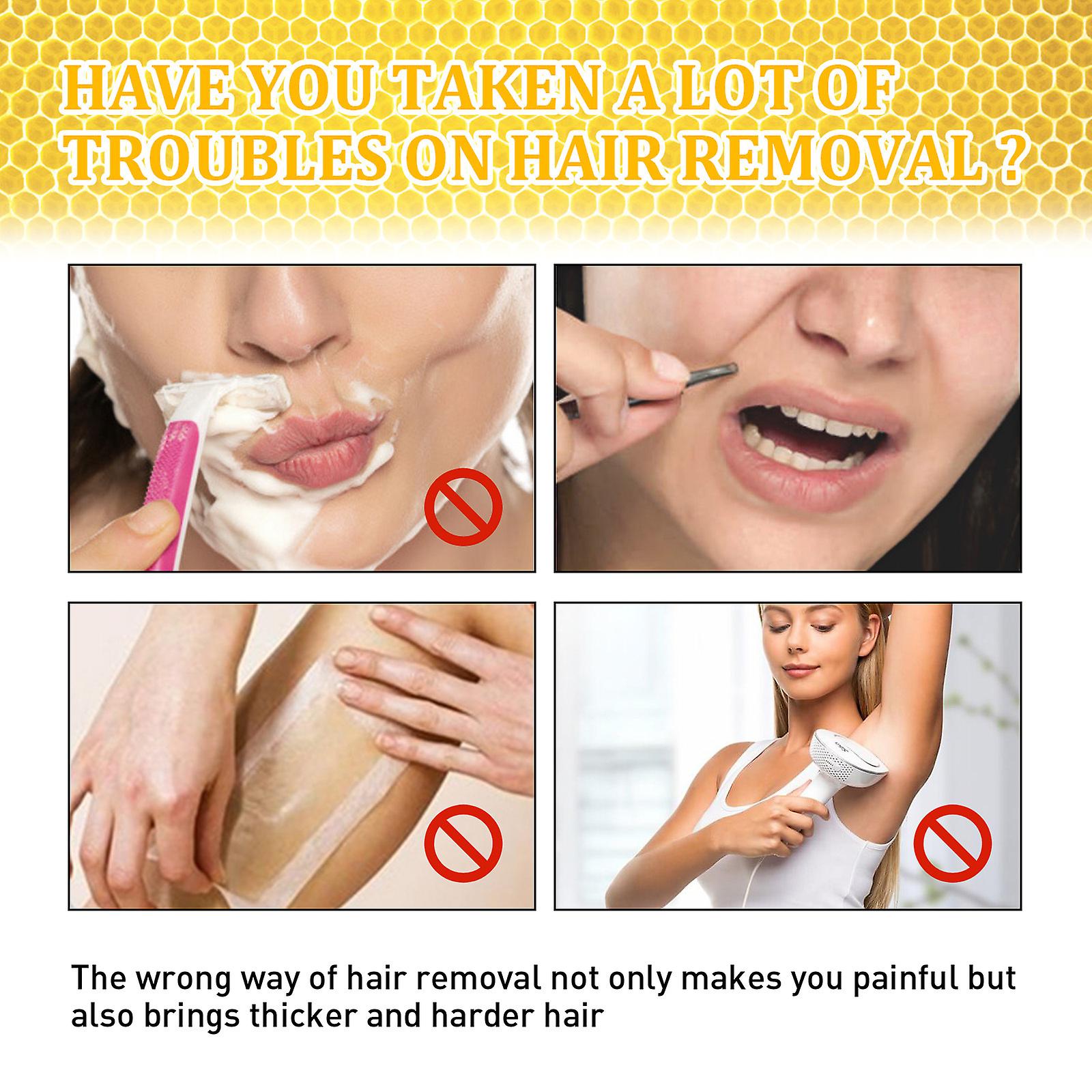 Lip Hair Removal Cream: Gentle Non-irritating Lip Removal Cream Facial Clarity Moustache Removal Repair