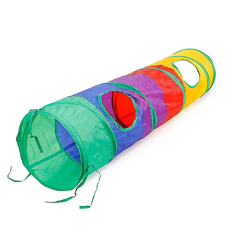 Cats Tunnel Foldable Pet Cat Toys Kitty Pet Training Interactive Fun Toy Tunnel Bored For Puppy Kitten Rabbit Play Tunnel Tube