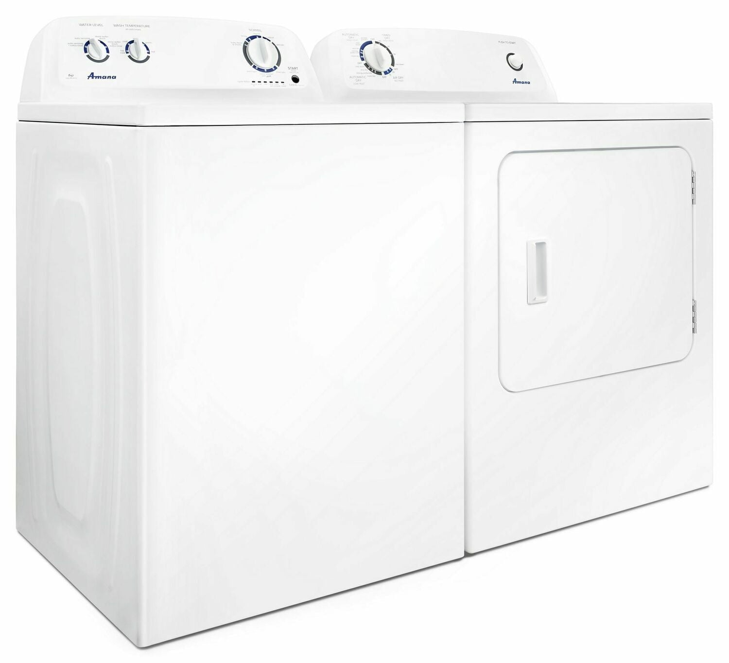 Amana NTW4516FW 3.5 Cu. Ft. Top-Load Washer With Dual Action Agitator - White