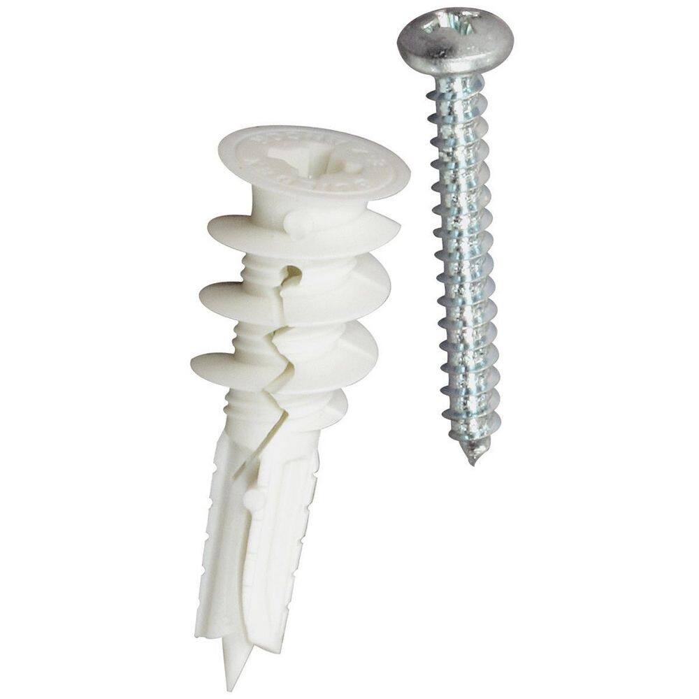 E-Z Ancor Twist-N-Lock 75 lbs. Medium Duty Drywall Anchors Combo Includes 2 (50-Pack) 99307