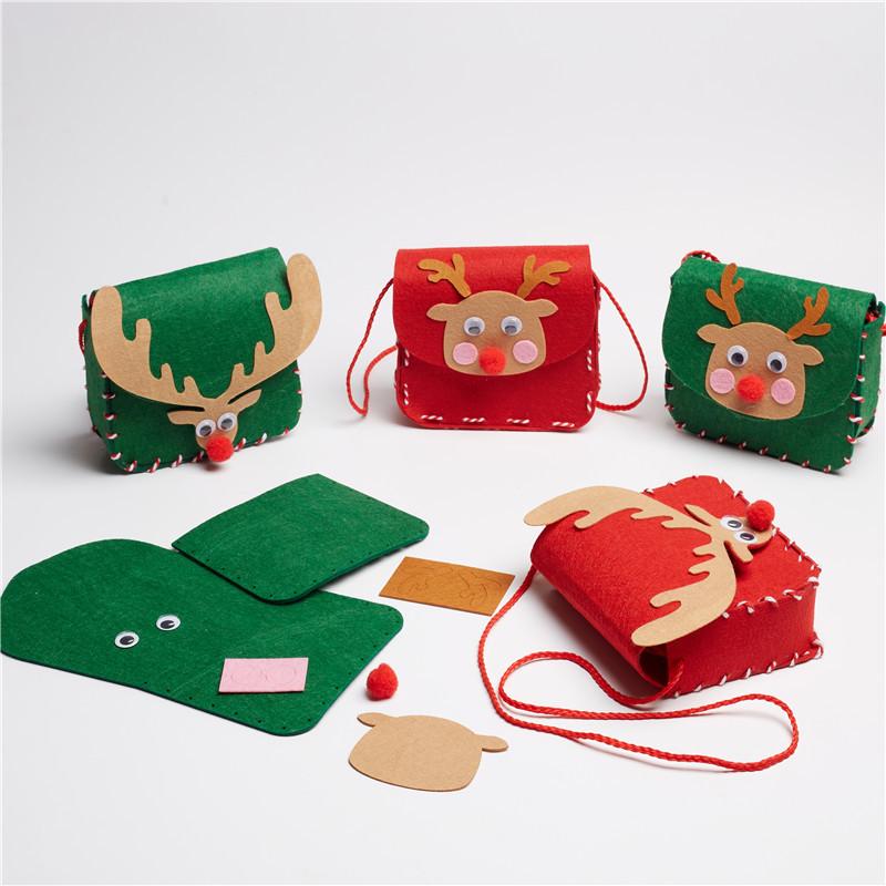 Creative Christmas Elk Bag DIY Material Package Handmade