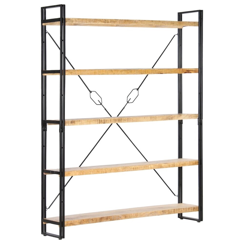 vidaXL 5 Tier Bookcase 55.1\