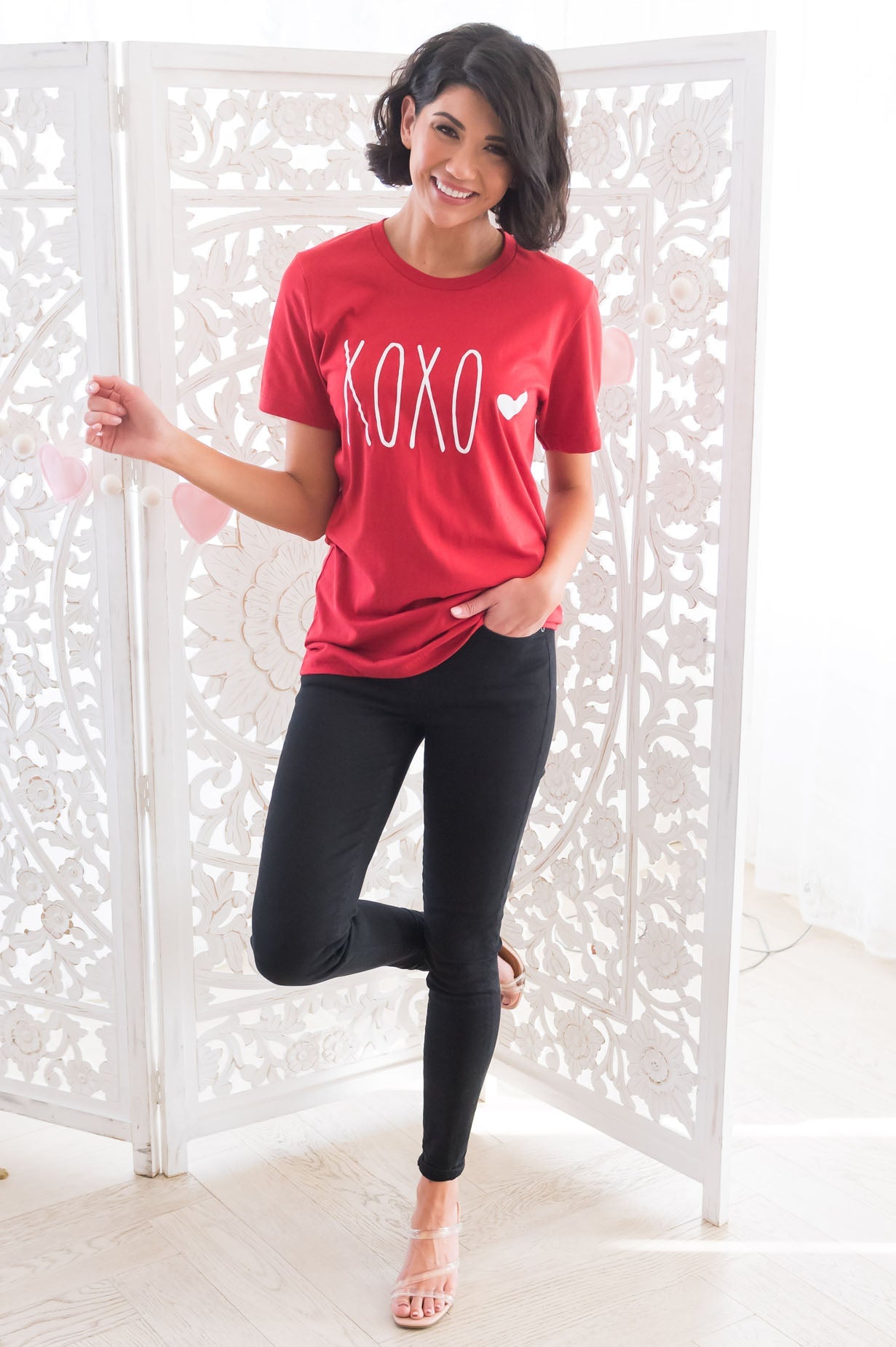 XOXO Modest Tee