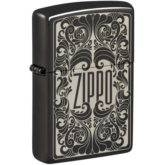 Zippo Laser Engraved Design Windproof Lighter