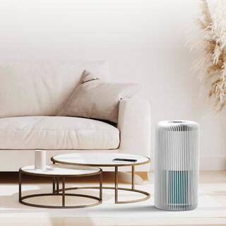 Pure Enrichment PureZone Cylinder Air Purifier - White PEAIRCYL-RT