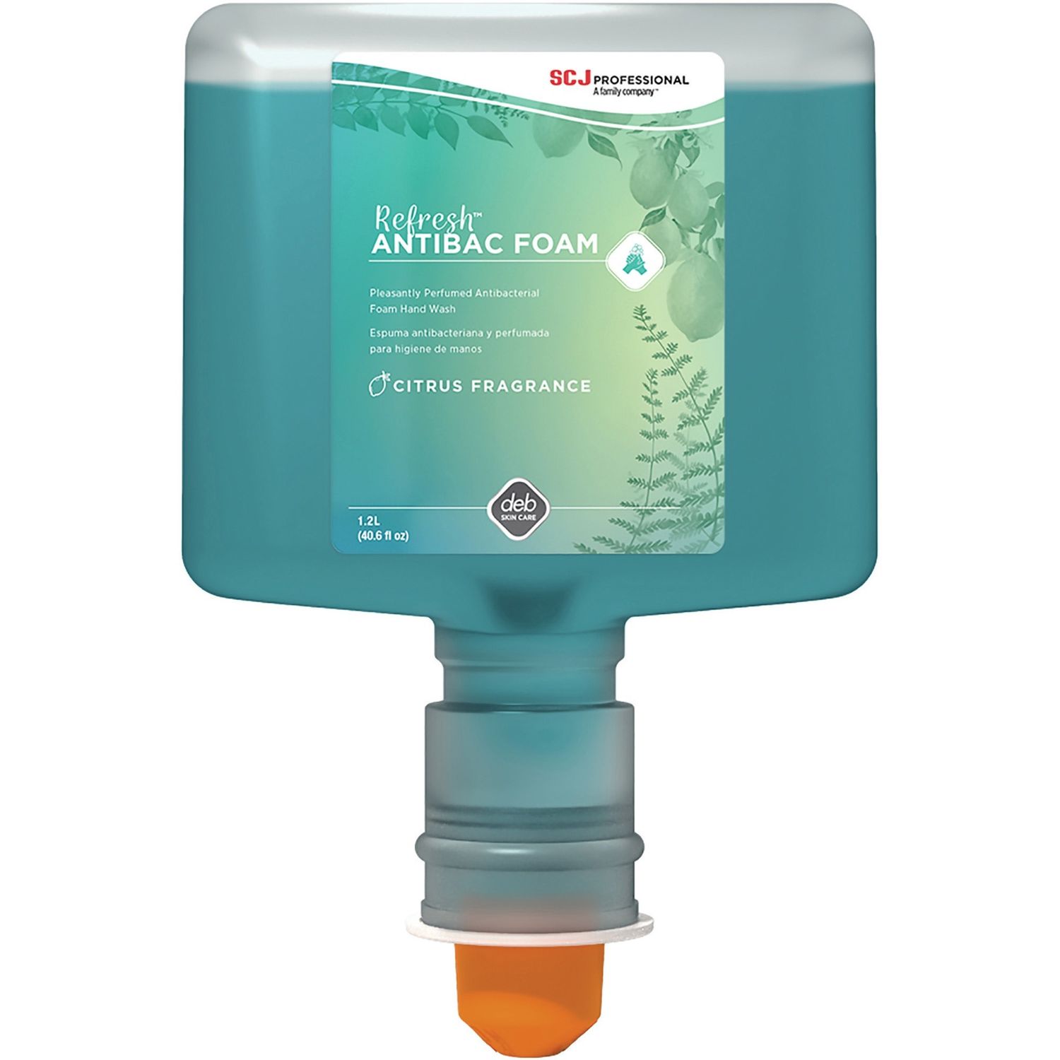 Antibacterial Foam Hand Soap for TouchFREE Ultra Dispensers by S. C. Johnson and Son， Inc SJNANT120TF