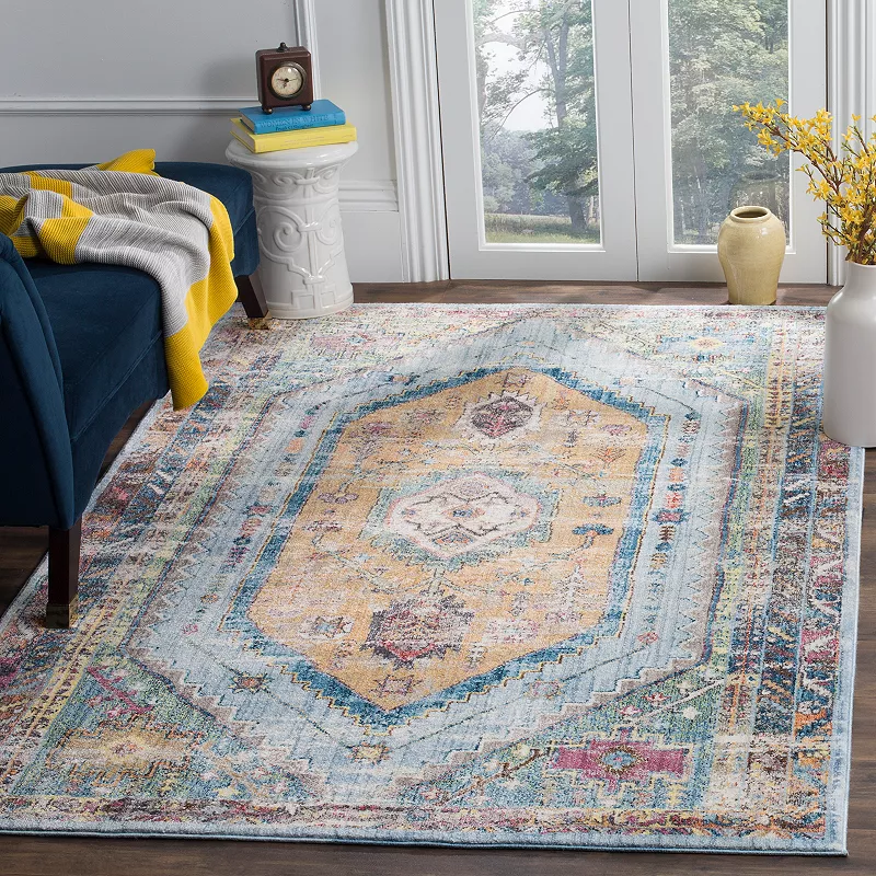 Safavieh Bristol Bryce Framed Floral Rug