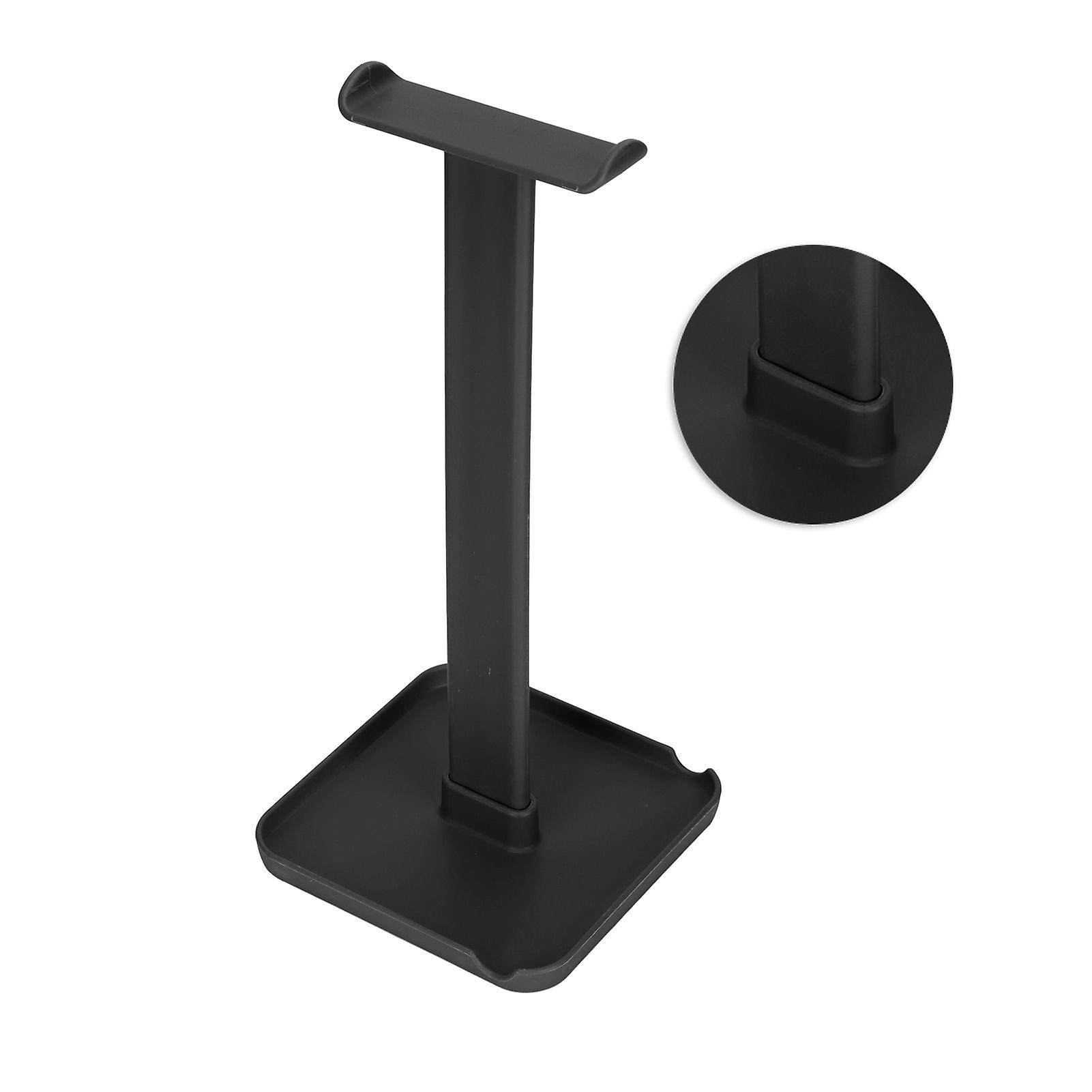 Headphone Stand Multifunctional Space Saving Sturdy Durable Stable Bright Color Headset Standblack