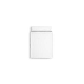 KOHLER Memoirs Wall-Hung 1-Piece 0.8 or 1.6 GPF Dual Flush Elongated Toilet in White K-6918-0