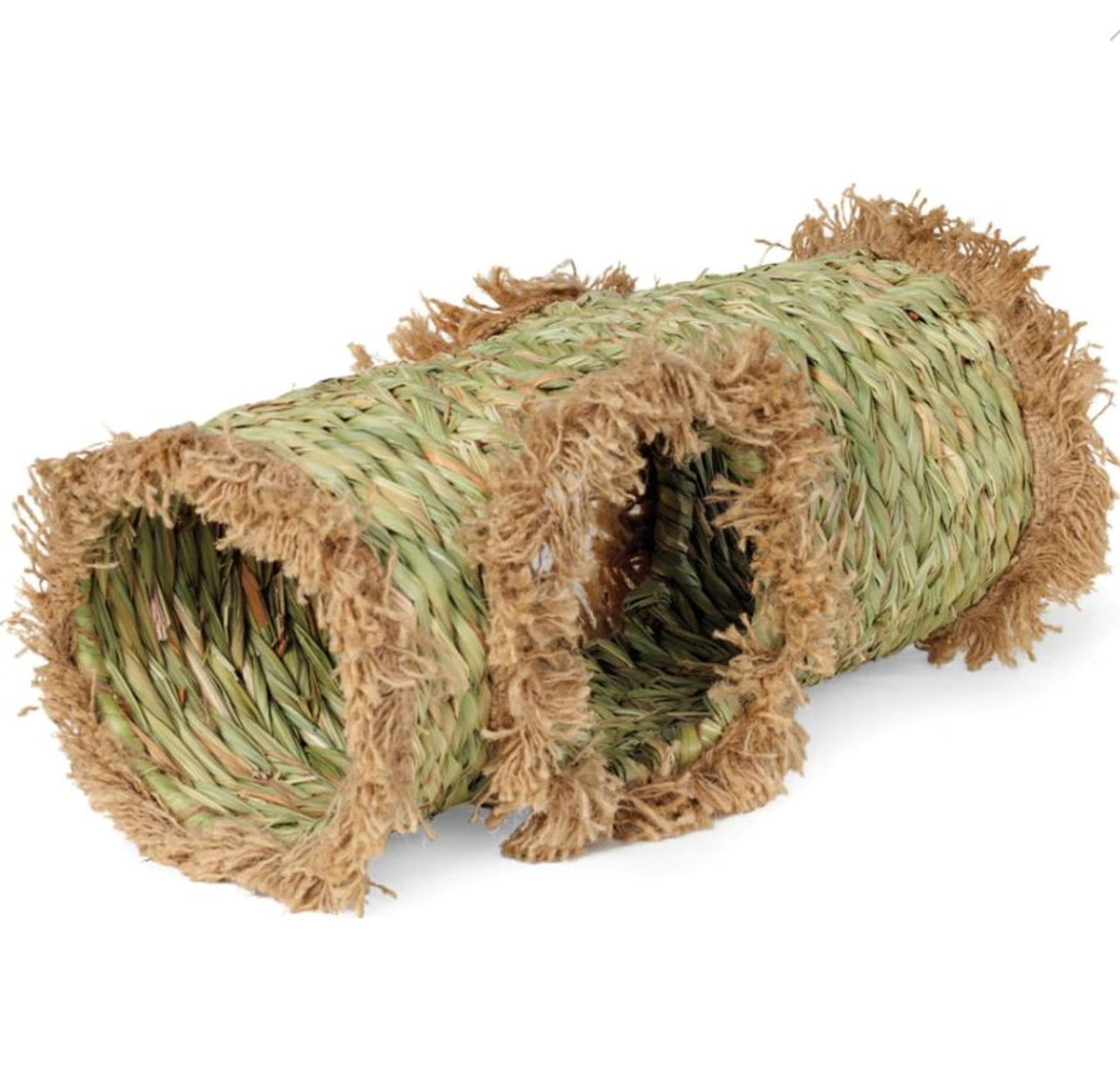 Prevue Pet Nature's Hideaway Grass Tunnel Small Animal Toy， 13.5