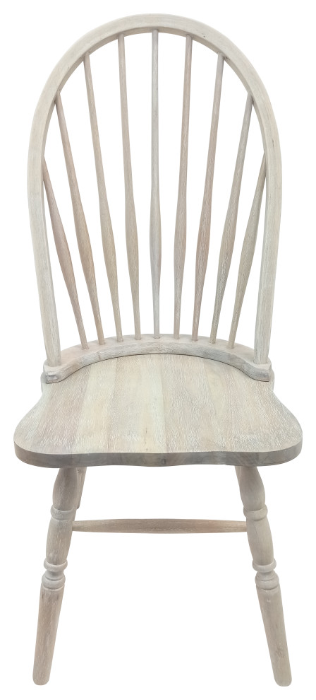 Windsor Dining Chair  Natural Driftwood   Traditional   Dining Chairs   by CAROLINA CLASSICS  Houzz