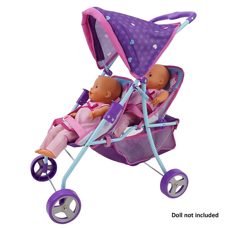 509 Crew Mermaid Twin Doll Stroller