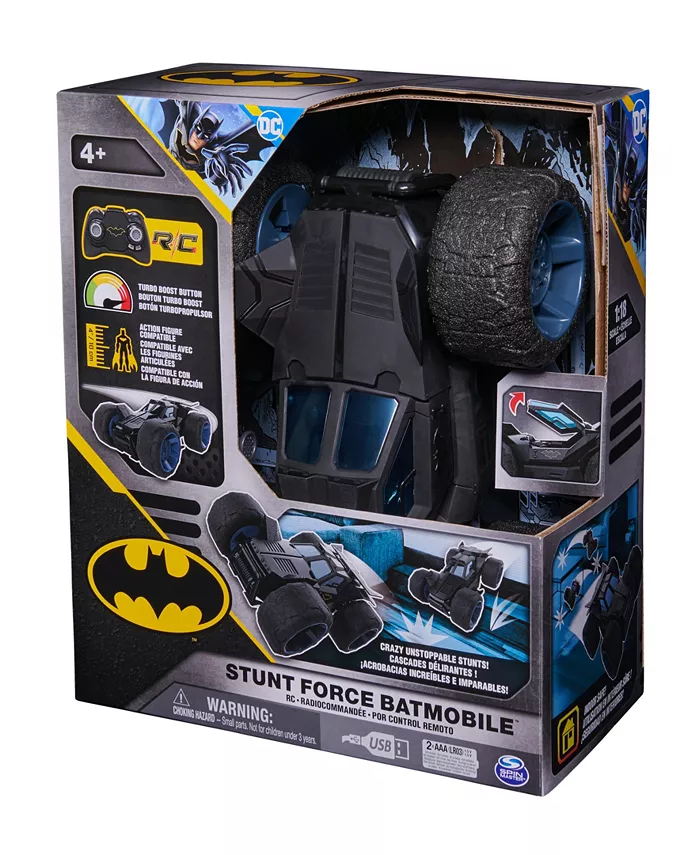 Batman Stunt force Batmobile  Indoor Remote Control Car  Turbo Boost Crazy Stunts