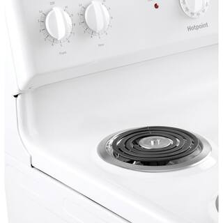 Hotpoint 30 in. 5.0 cu. ft. Electric Range in White RBS160DMWW