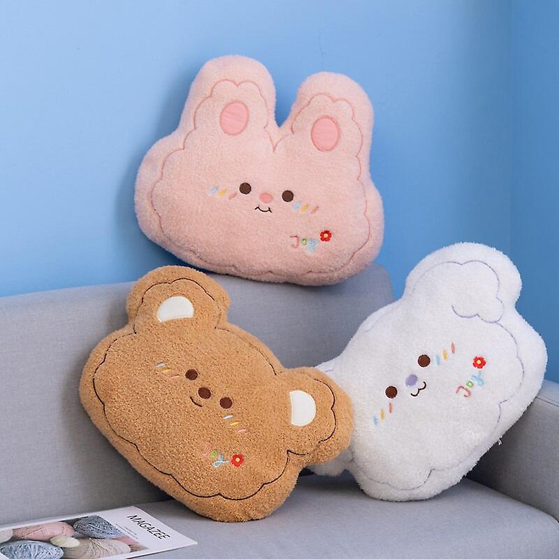 45Cm soft dog rabbit bear throw pillow plush toy