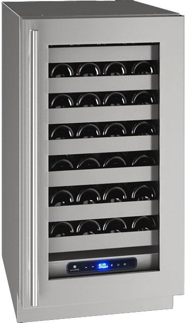 U-Line UHWC518SG01A 5 Class Series 18 Inch Stainless Steel Wine Cooler