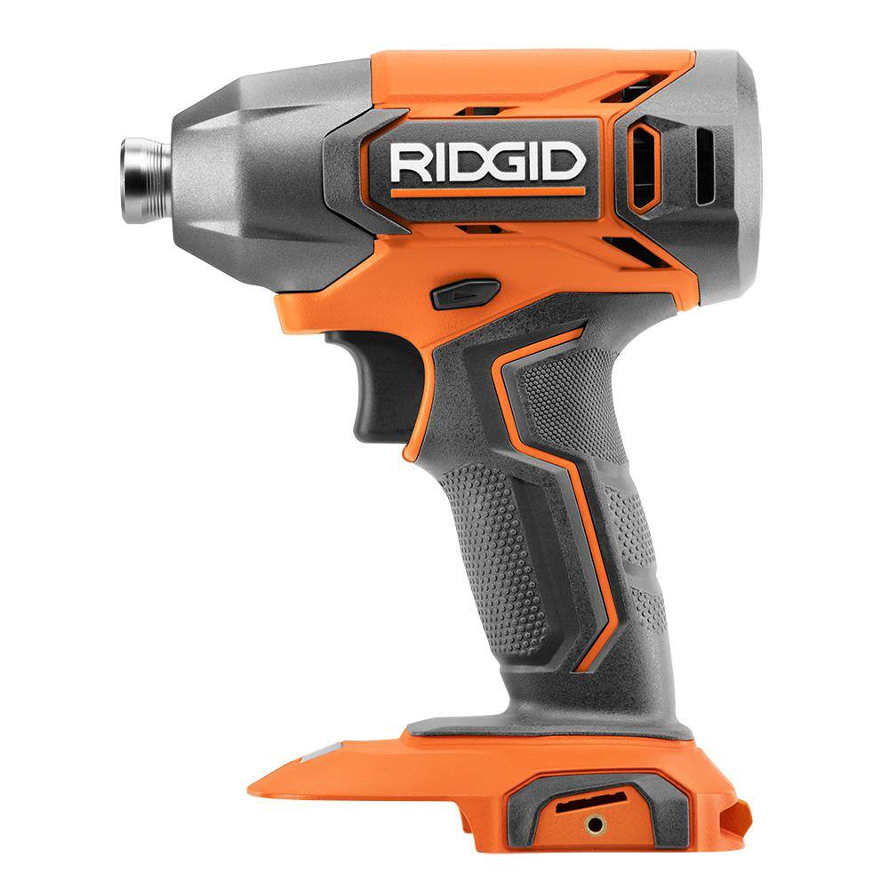 RIDGID 18V Cordless 14 in. Impact Driver (Tool Only) R860021B