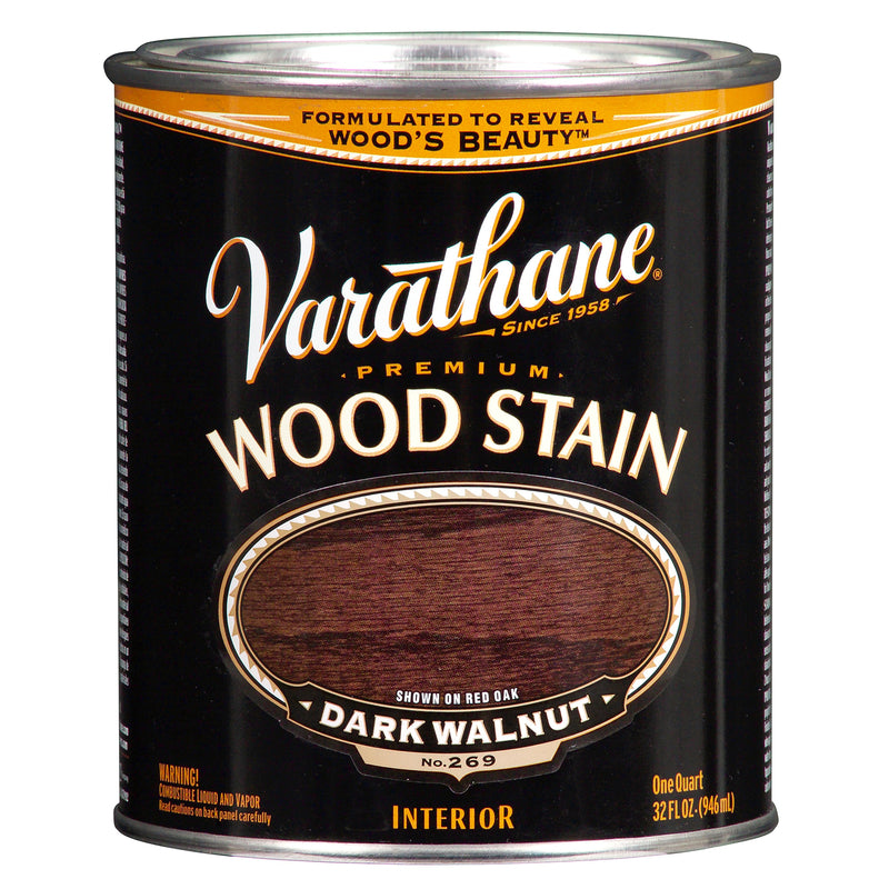 WOOD STAIN DRK WLNT 1QT