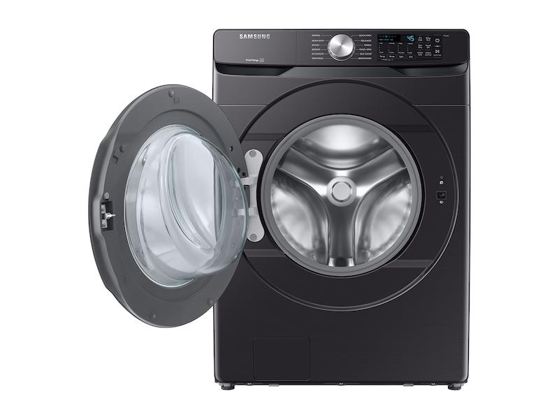 Samsung WF51CG8000AV 5.1 Cu. Ft. Extra-Large Capacity Smart Front Load Washer With Vibration Reduction Technology+ In Brushed Black