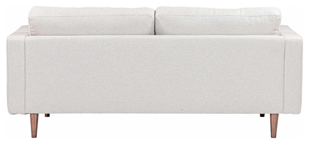 Cave Tweed Loveseat   Midcentury   Loveseats   by TOV Furniture  Houzz