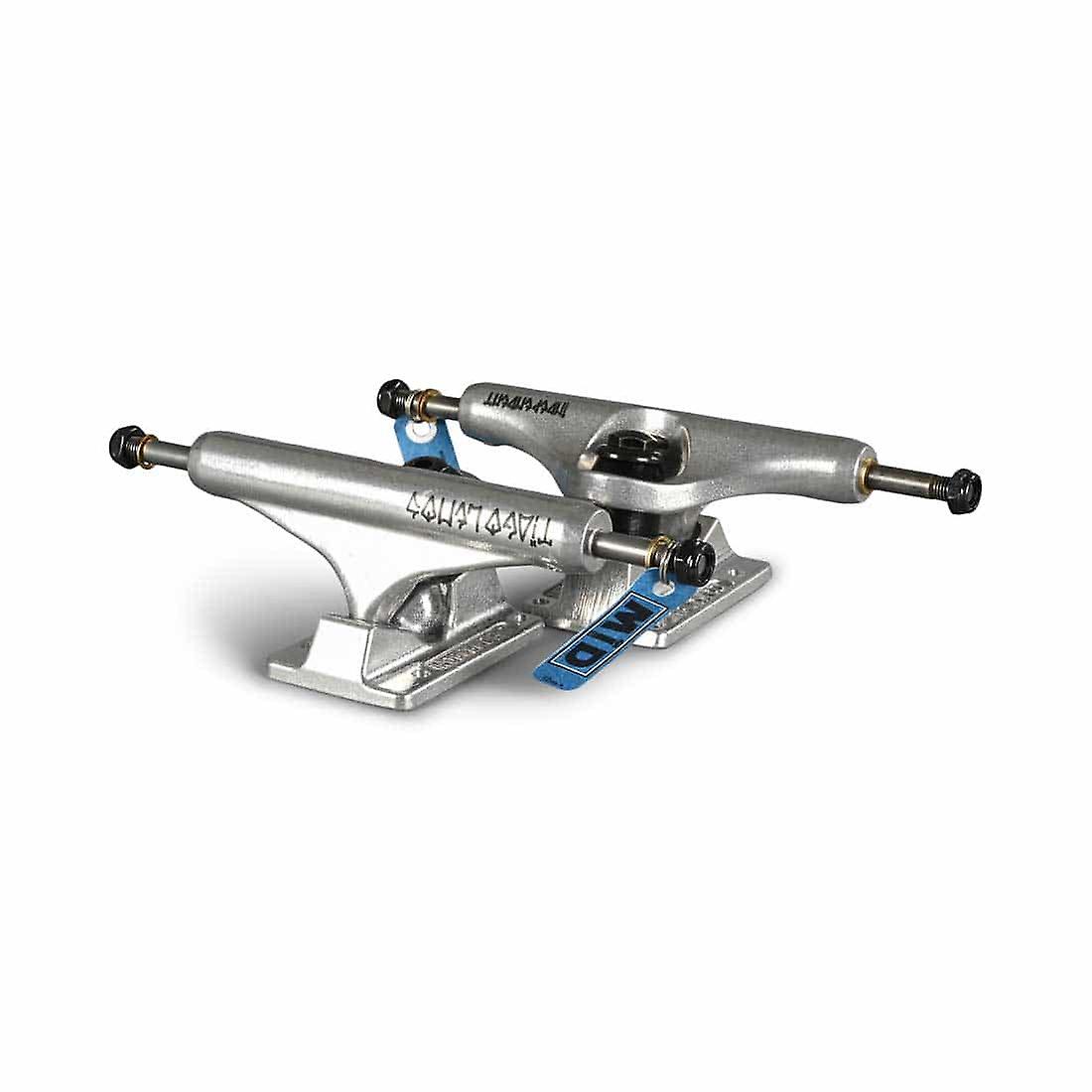 Independent Mid 144 Tiago Lemos Pro Trucks (Pair) - Silver