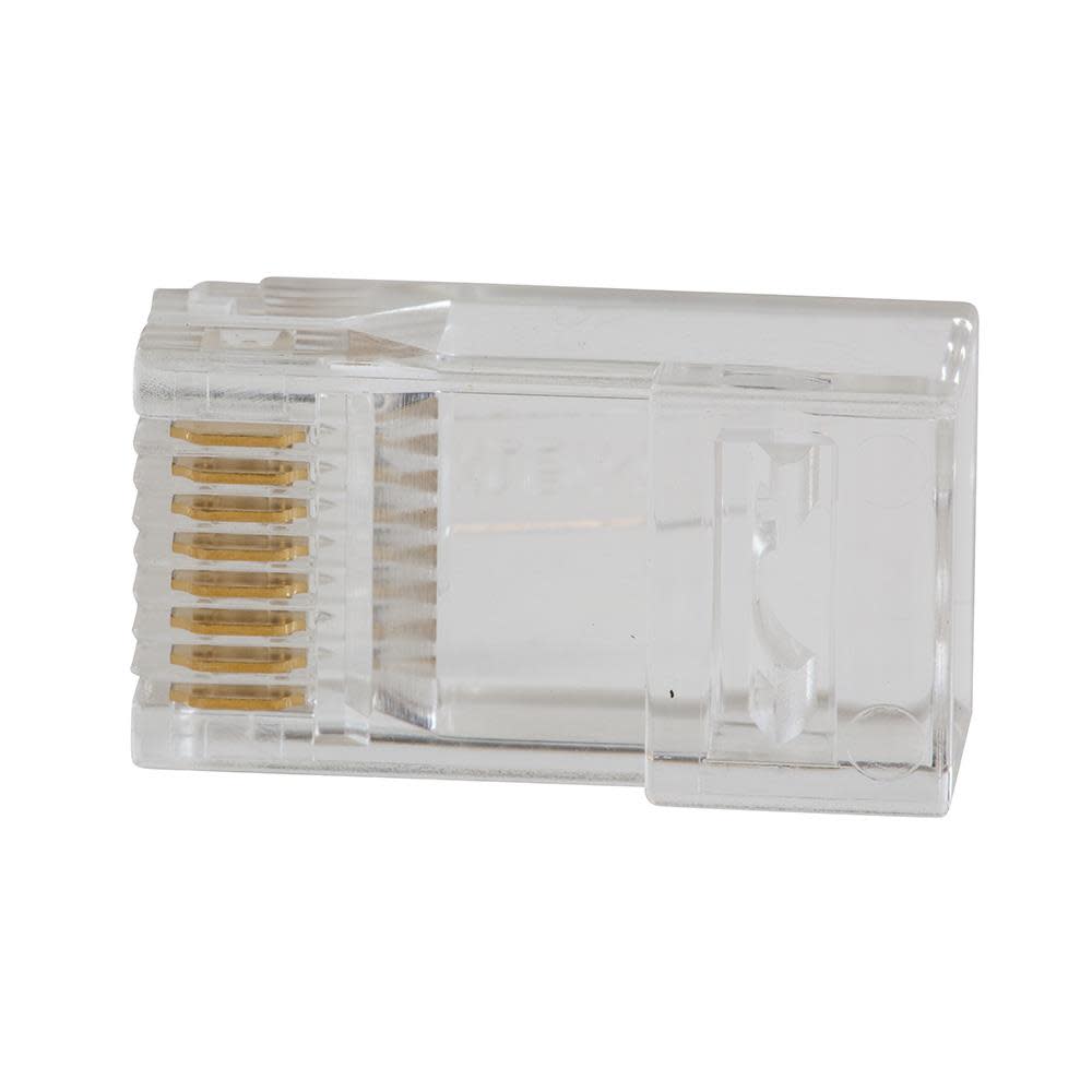 Pass-Thru? Data Plug， CAT5E， 10 Pk ;