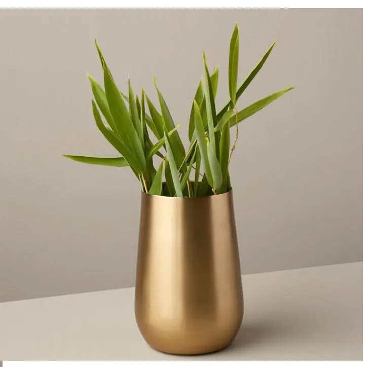 Affordable Price Set of Two Planter Home Indoor Outdoor Garden Usage Customized Size Metal Planter Made by India