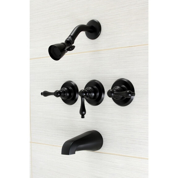 Kingston Brass Victorian Tub   Shower Faucet  Matt...