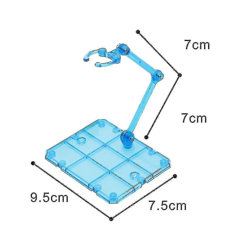 Clear Action Figure Holder Display Stand Base For Hg Rg S-d Shf Gundam Model Toy