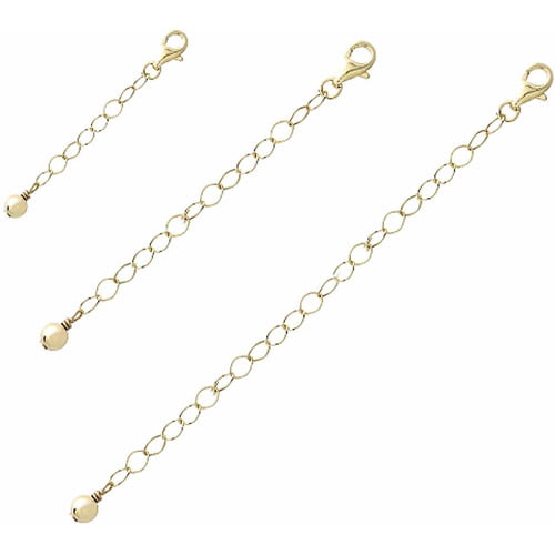 18kt Yellow Gold over Sterling Silver Extender Set