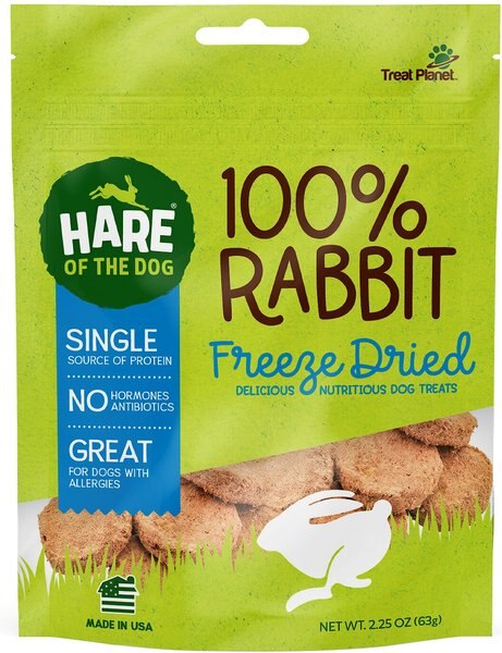 Hare of the Dog 100% Rabbit Freeze Dried Dog Treats