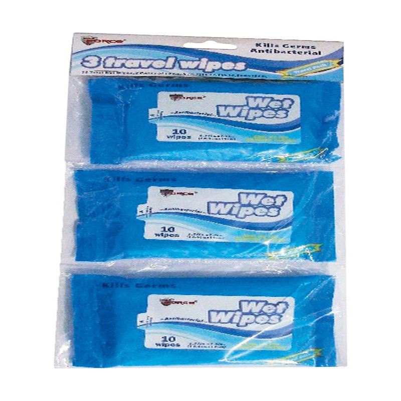 WET WIPES TRAVEL 3PK