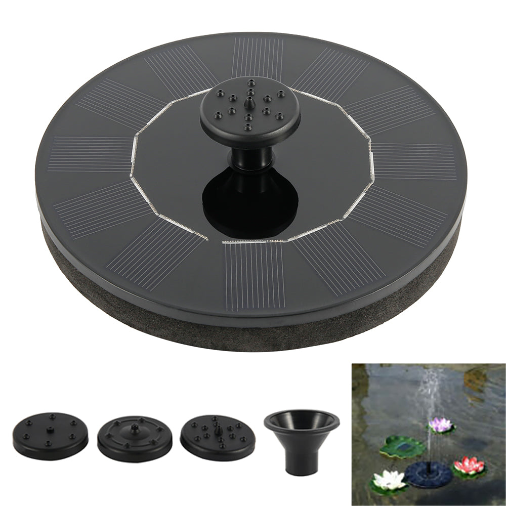 Willstar Solar Fountain Pump Solar Floating Water Fountain Solar Fountain Garden Lawn for Garden Pond Pool， Bird Bath， Back Yard