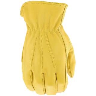 West Chester Grain Cowhide Leather Large Work Gloves HD84000LSPS6